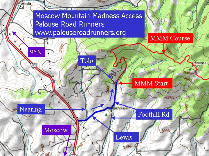 Moscow Mountain Madness — Palouse Road Runners