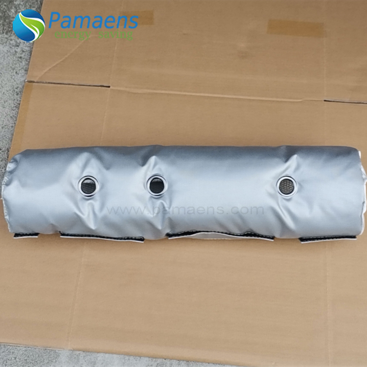 Water and Fire Proof Detachable Engine Exhaust Pipe Insulation Jacket