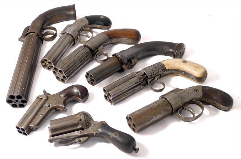 pepperbox pistols