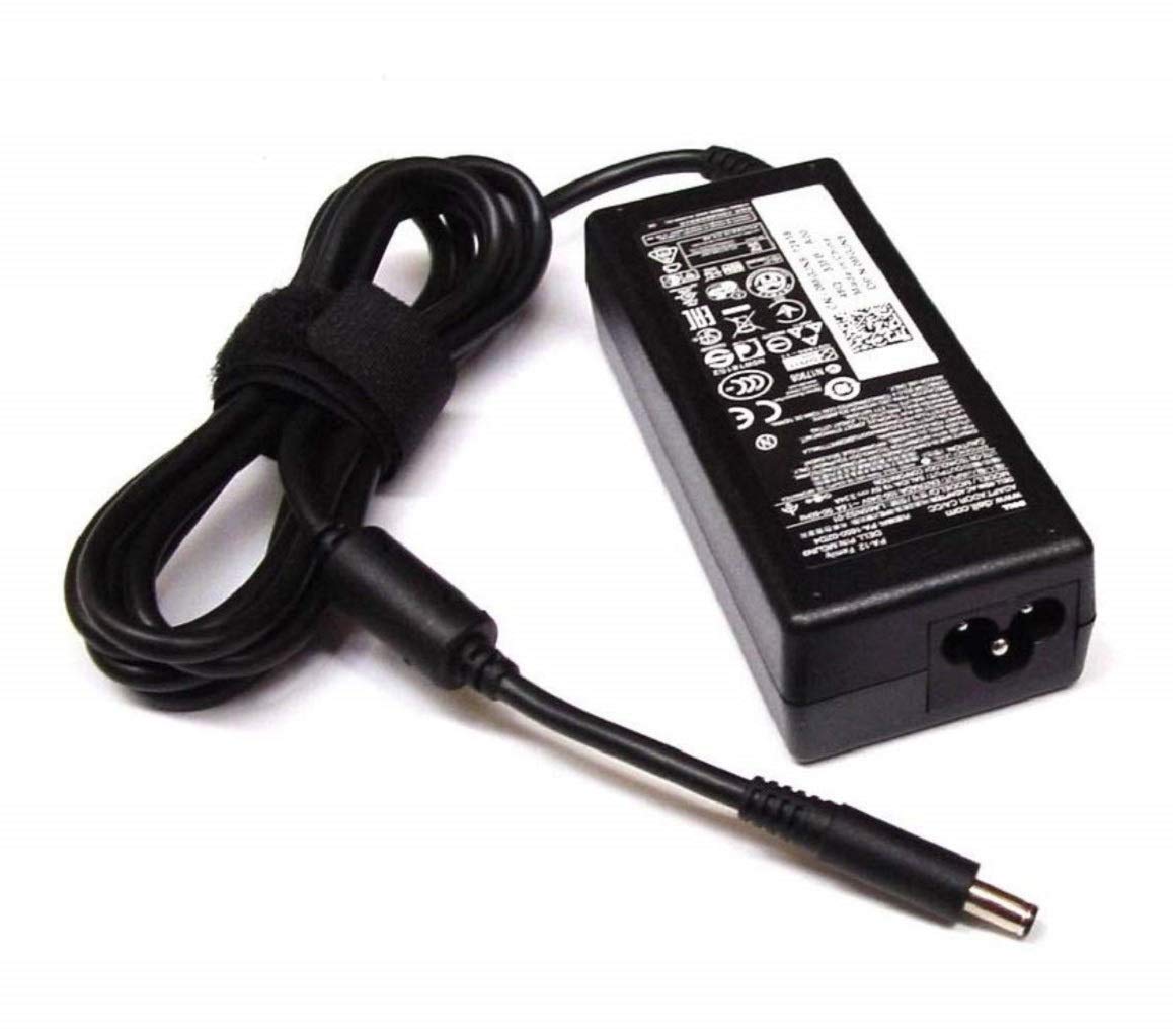 DELL65 WATT Original Laptop AC Adapter 3Prong with 1 Power DC Jack & Cord (6TM1C) Pam Infotech