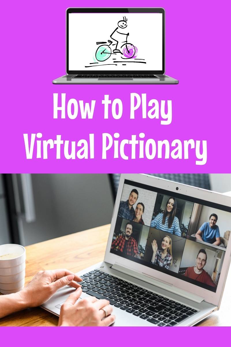 How to Play Virtual Pictionary Pam's Party Place