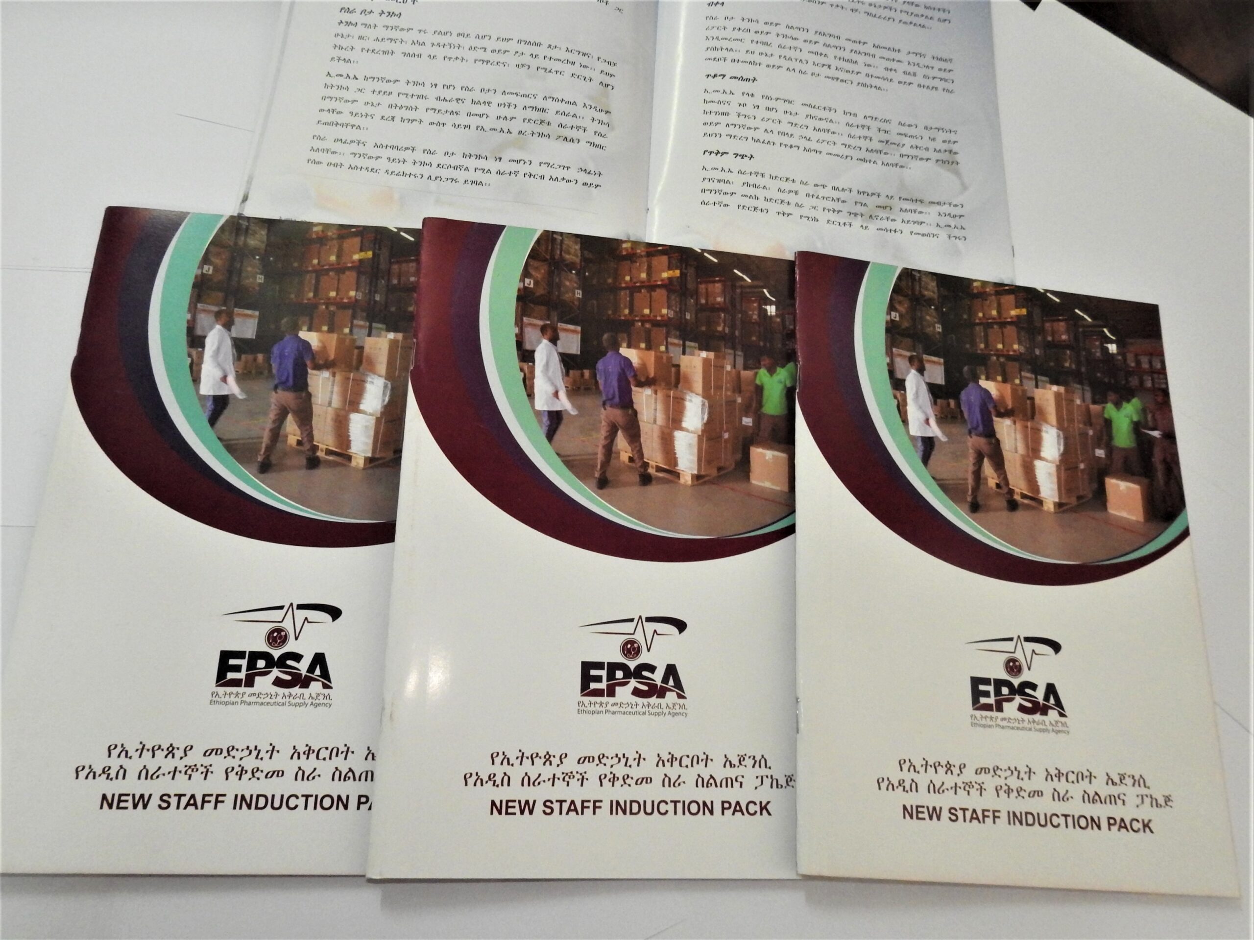 Induction materials give EPSA new starters a warm Pamela