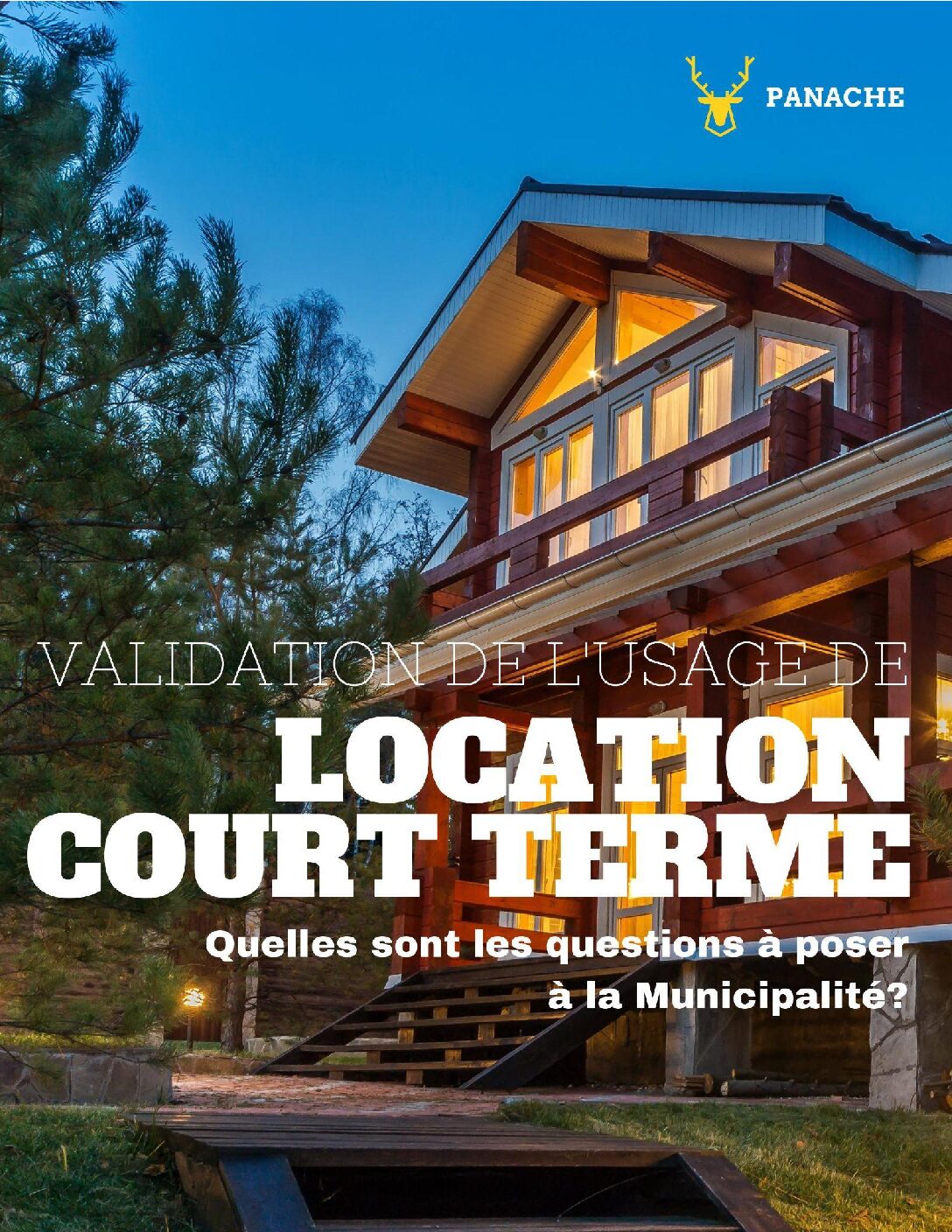 Validation de l'usage de location court terme