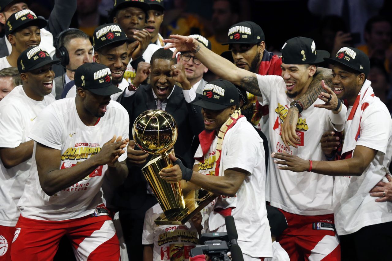 Raptors beats Warriors for 1st NBA title