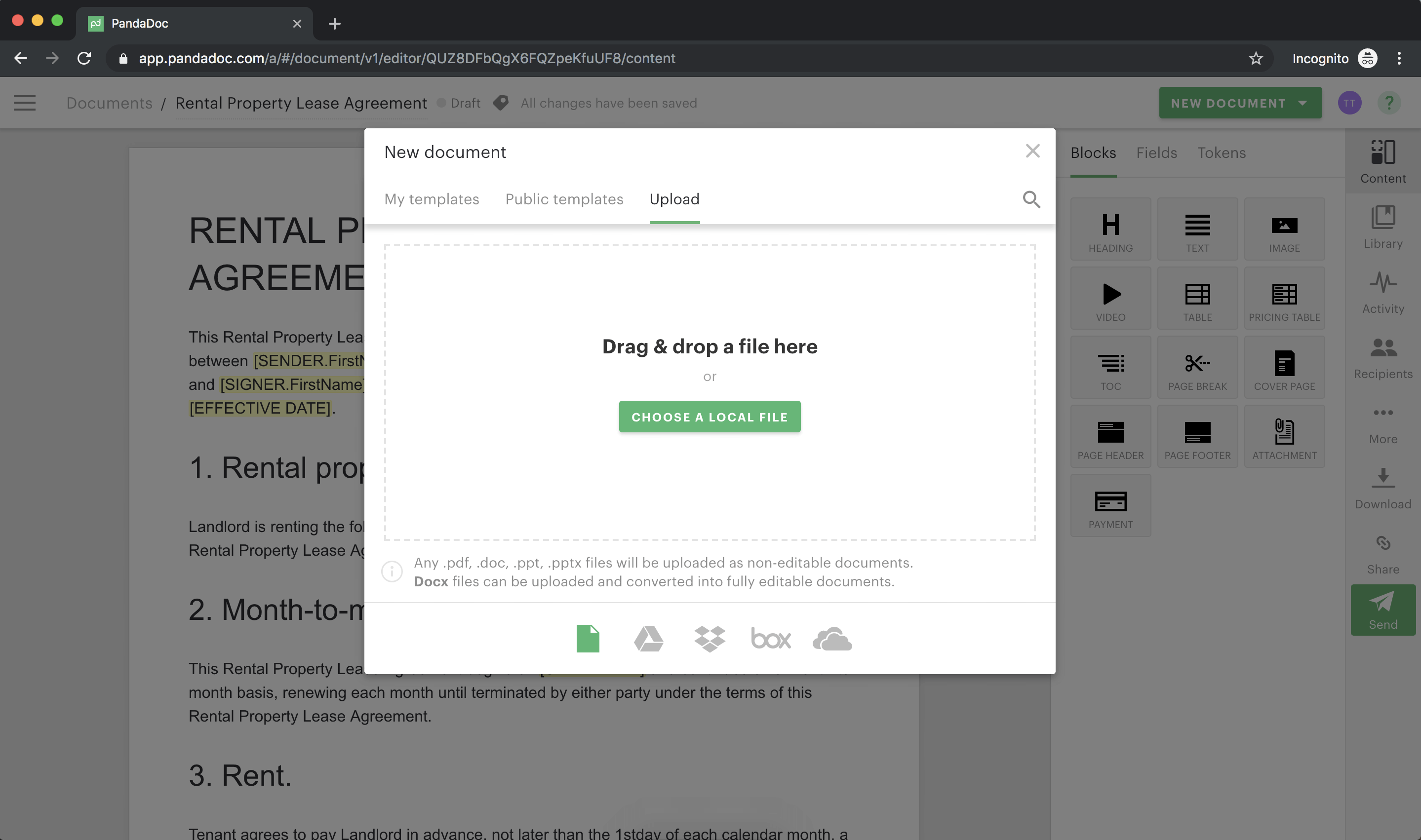 How to Sign a Lease Online Free Rental Property Lease Template