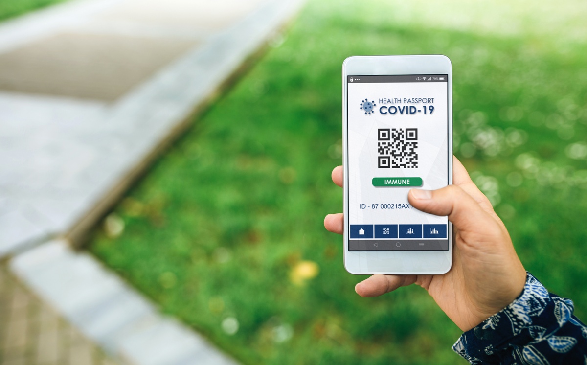 QR Codebased Universal Health Passport Allows Access to Any Facility