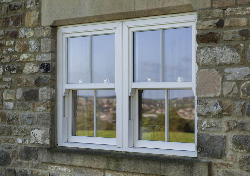 Double Glazed uPVC Sliding Sash Windows Surrey P&P Glass