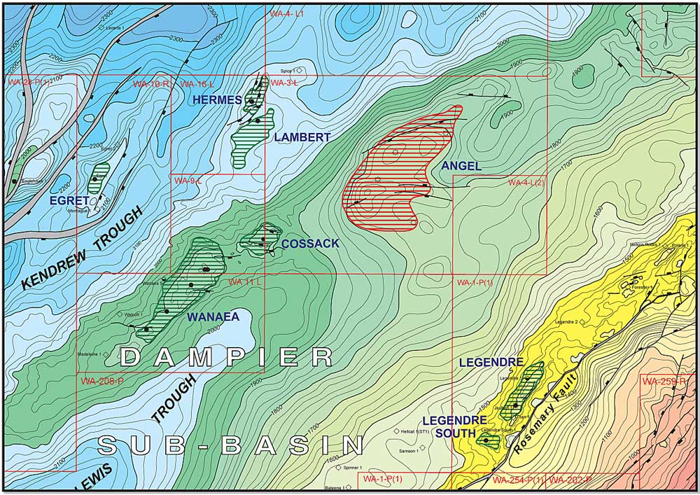 Carnarvon Basin Map P&R Geological Consultants Pty Ltd
