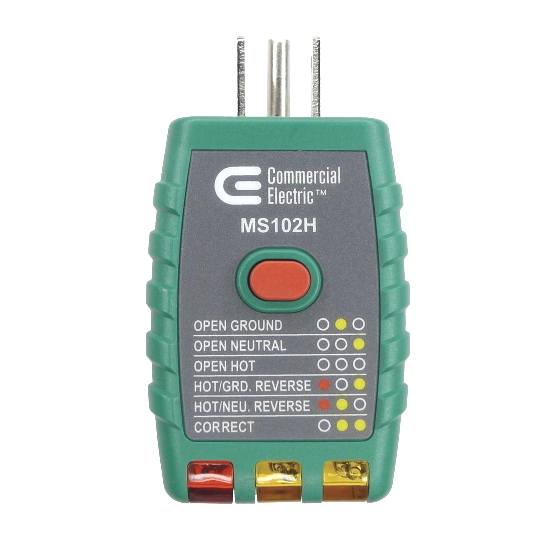 GFCI Outlet Tester by Commercial