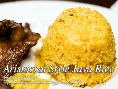 Java Rice Recipe Aristocrat Style Panlasang Pinoy Meat Recipes