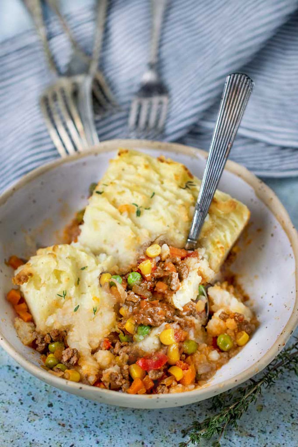 Healthy Shepherd's Pie Recipe l Panning The Globe