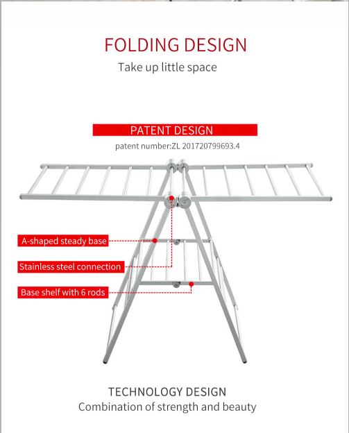 PanPan Heavy Duty Aluminium Clothes Drying Rack PanPan South Africa