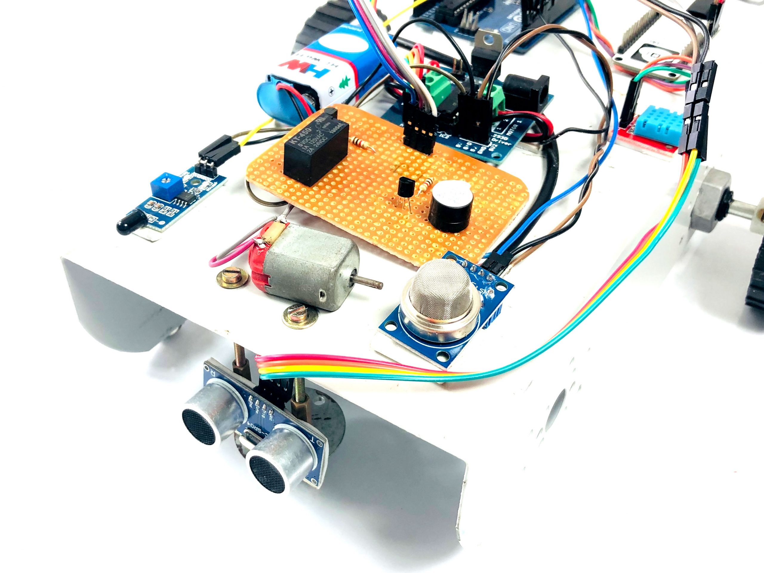 Family Robot Using Arduino Uno and Nodemcu Esp8266