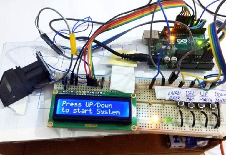 Biometric Security System using Arduino and Fingerprint Sensor