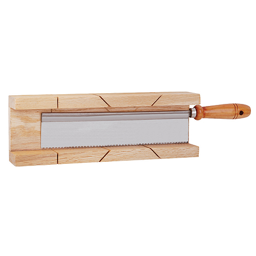 Wooden miter box & Saw Set