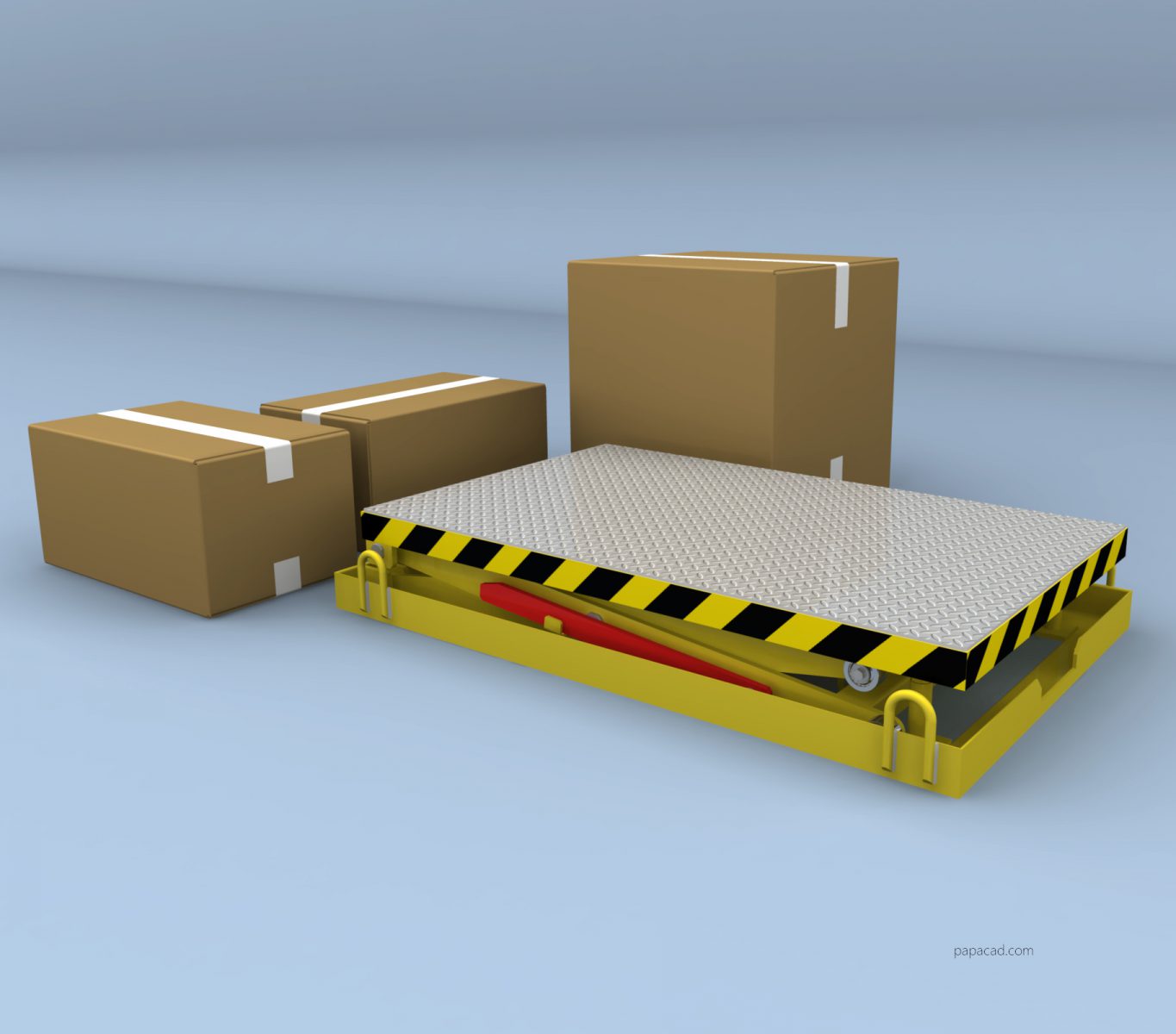 Diy scissor lift table Download 3D and 2D CAD complete documentation