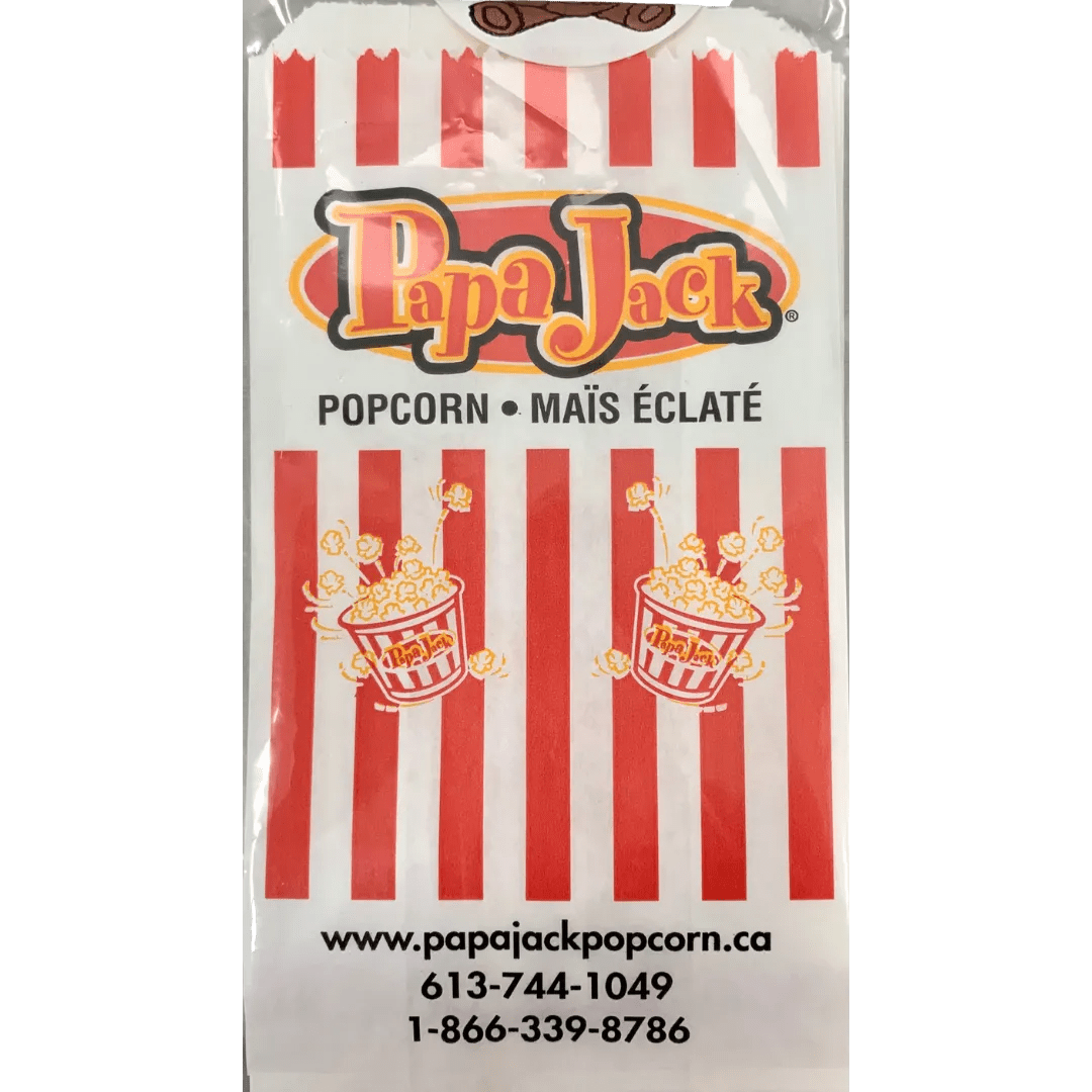 Paper Bags Papa Jack Popcorn