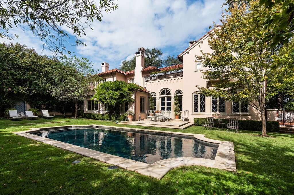 Dallas' Own Italian Villa Hits the Market This 4.9 Million Turtle