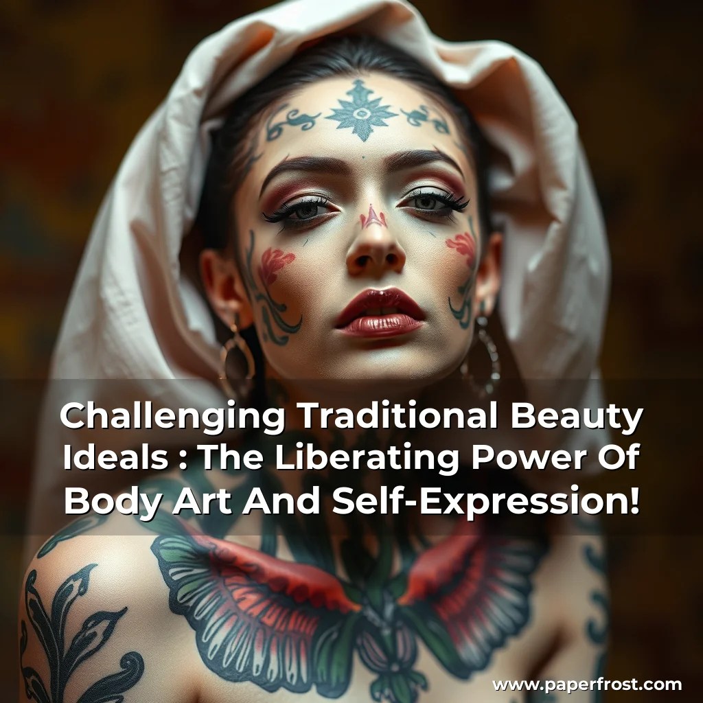 Challenging Traditional Beauty Ideals The Liberating Power Of Body