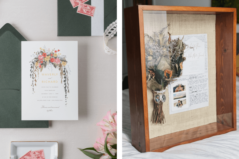 8 wedding invitation keepsake ideas to make it last forever Paperless