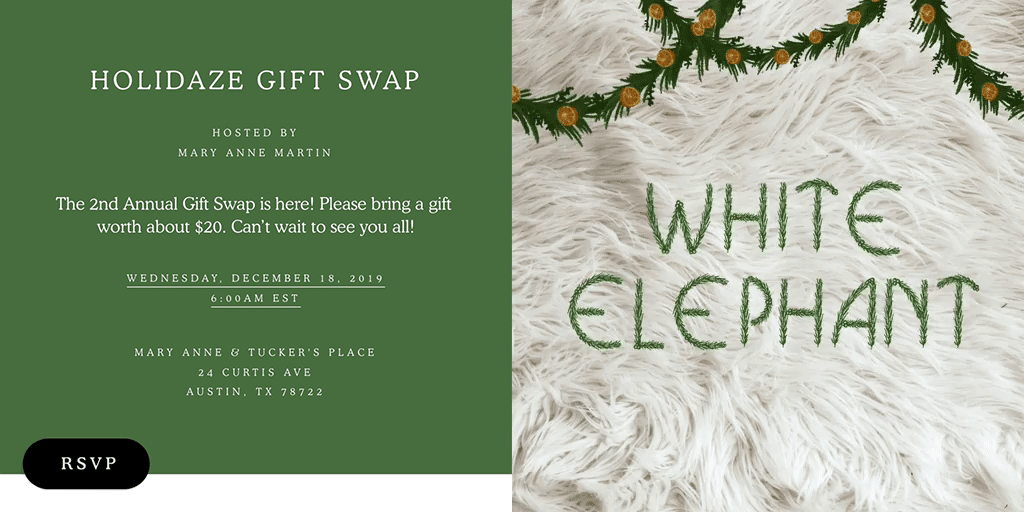 Give friends and coworkers the gift of an (actually) fun white elephant