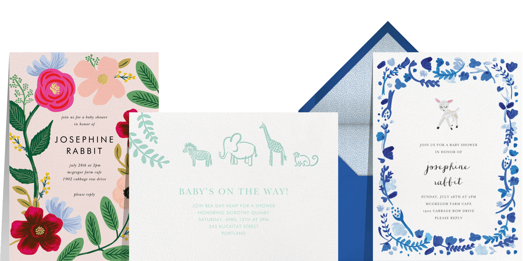 Modern baby shower ideas Paperless Post Blog