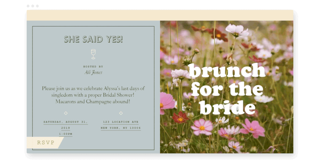 Bridal Shower Invitation Wording Examples & Etiquette Paperless Post