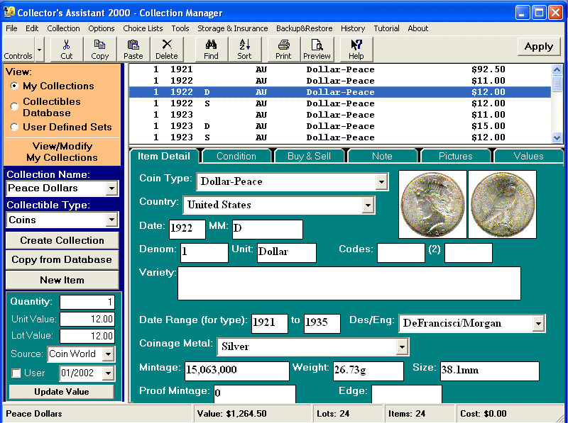 Coin Collector's Assistant