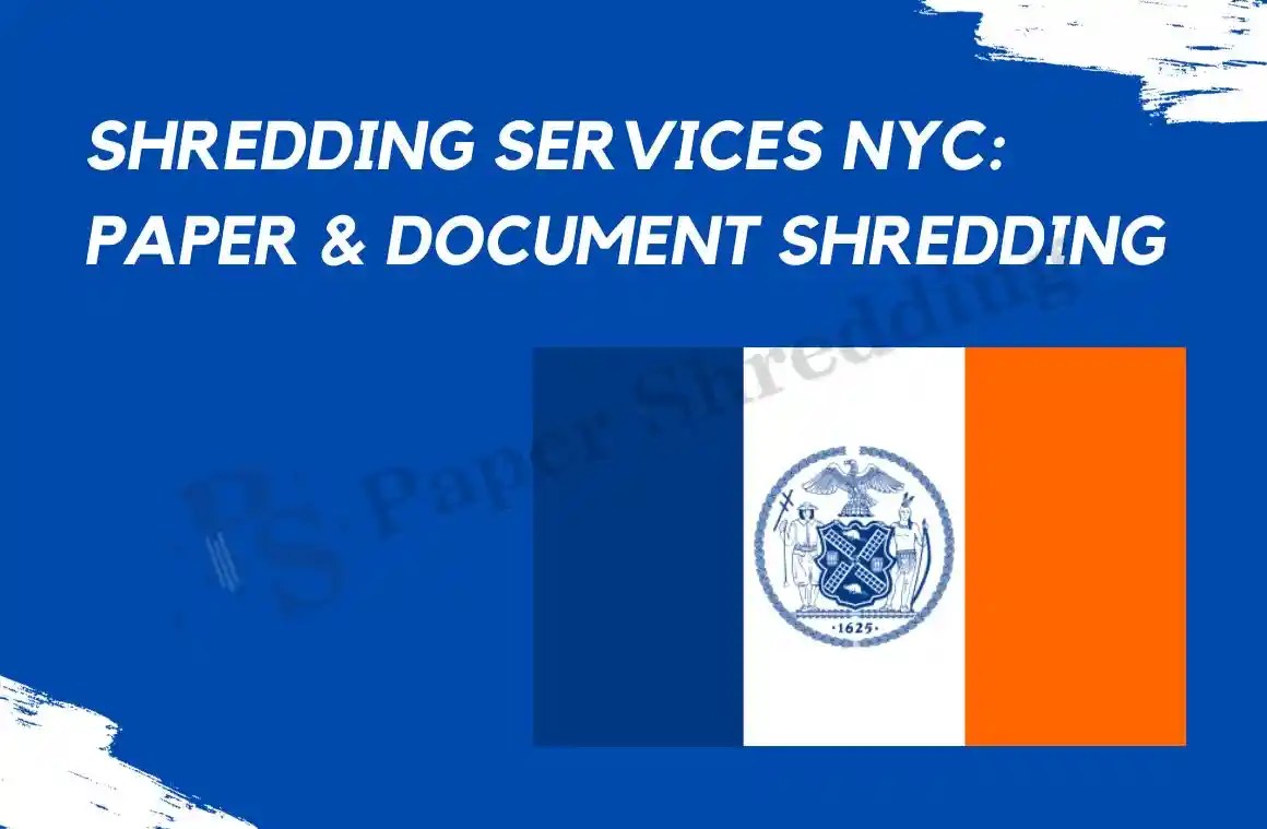 Shredding Services NYC Paper & Document Shredding