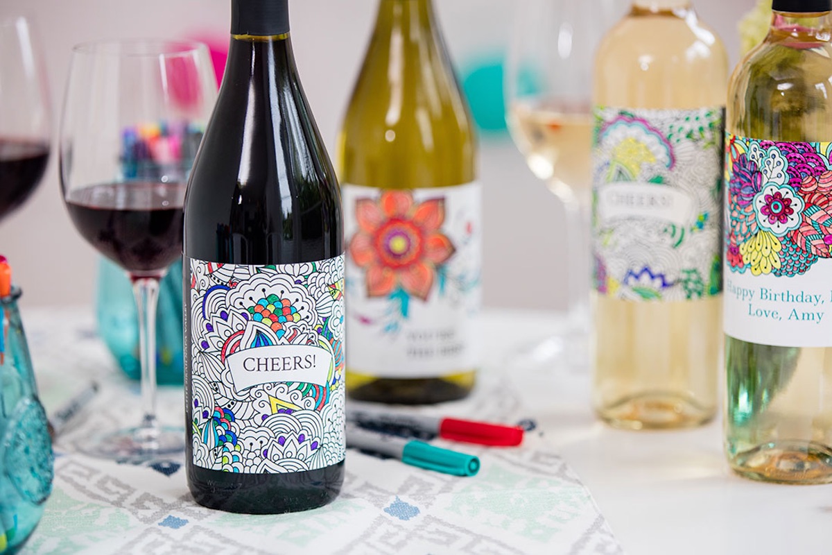 Free Wine Label Maker Design Wine Labels Online Canva