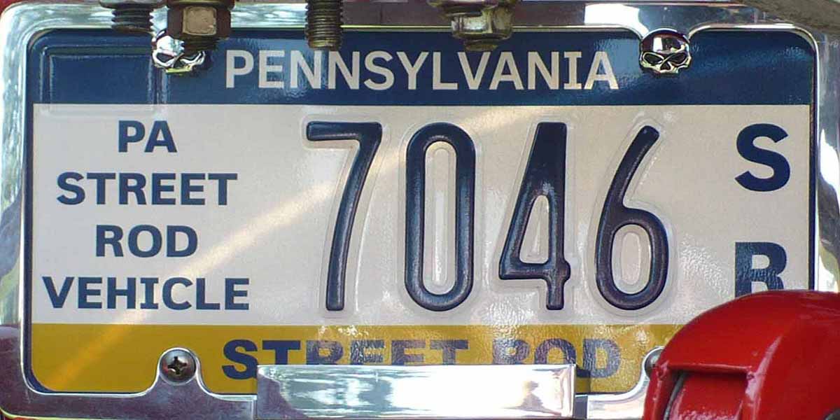 PA PLATES (Pennsylvania License Plates)