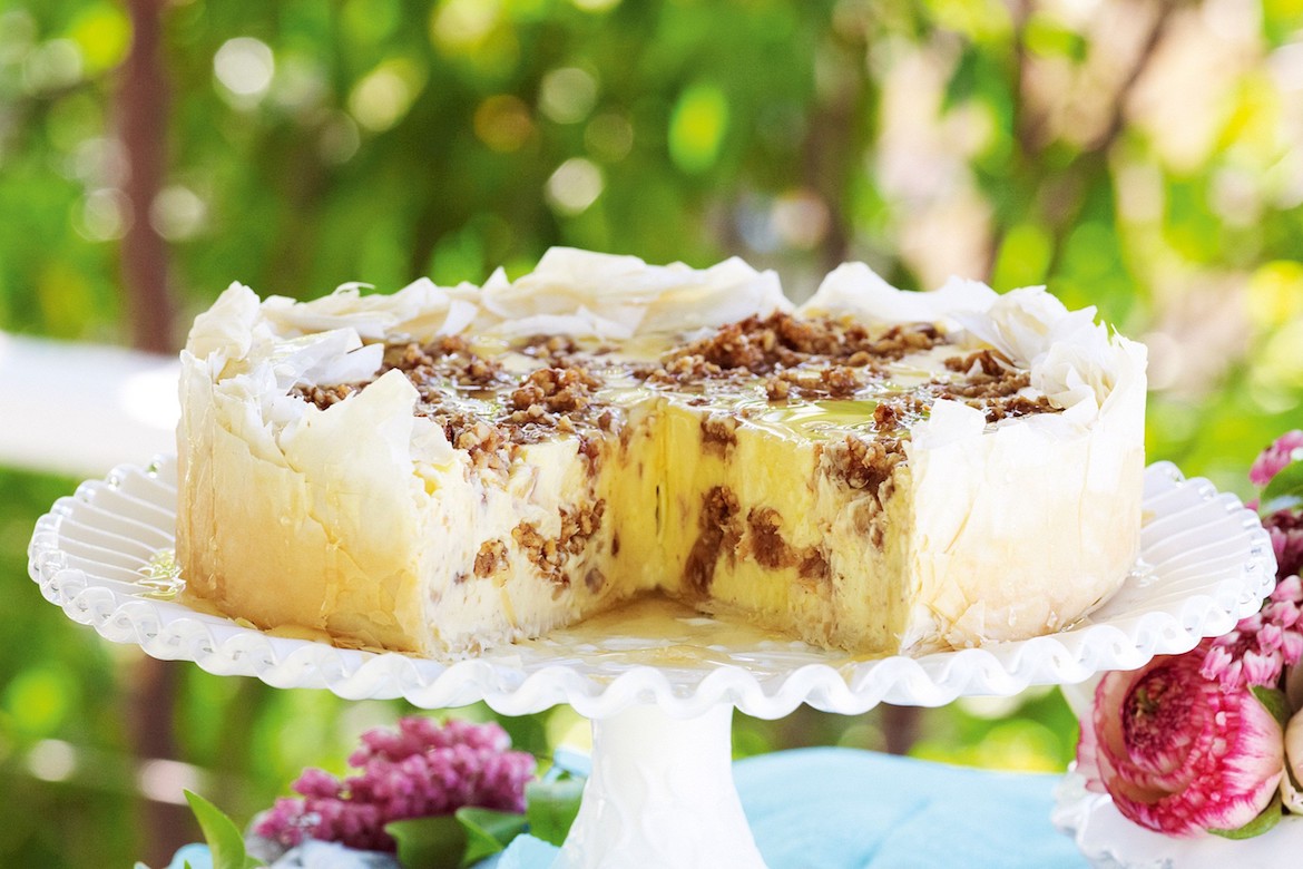 Recipe Baklava Cheesecake The Pappas Post