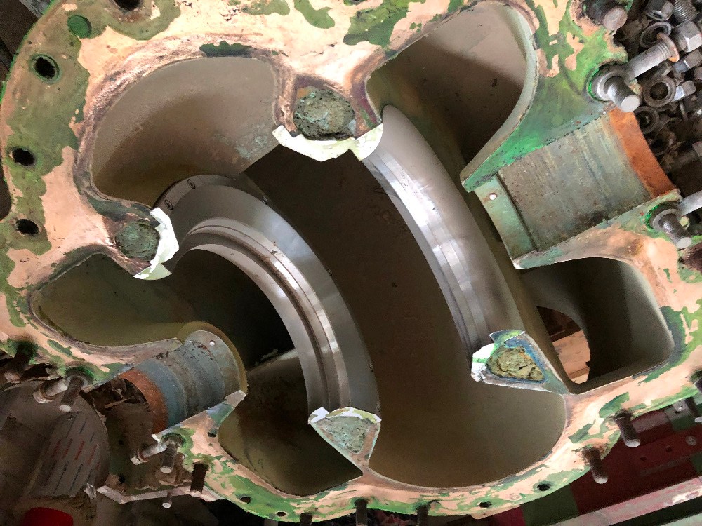 Fan pump Voith 1000 l/sec Stock pumps PAPtec