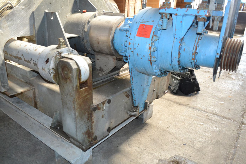 second hand screw press kufferath bx 400 used machine PAPtec