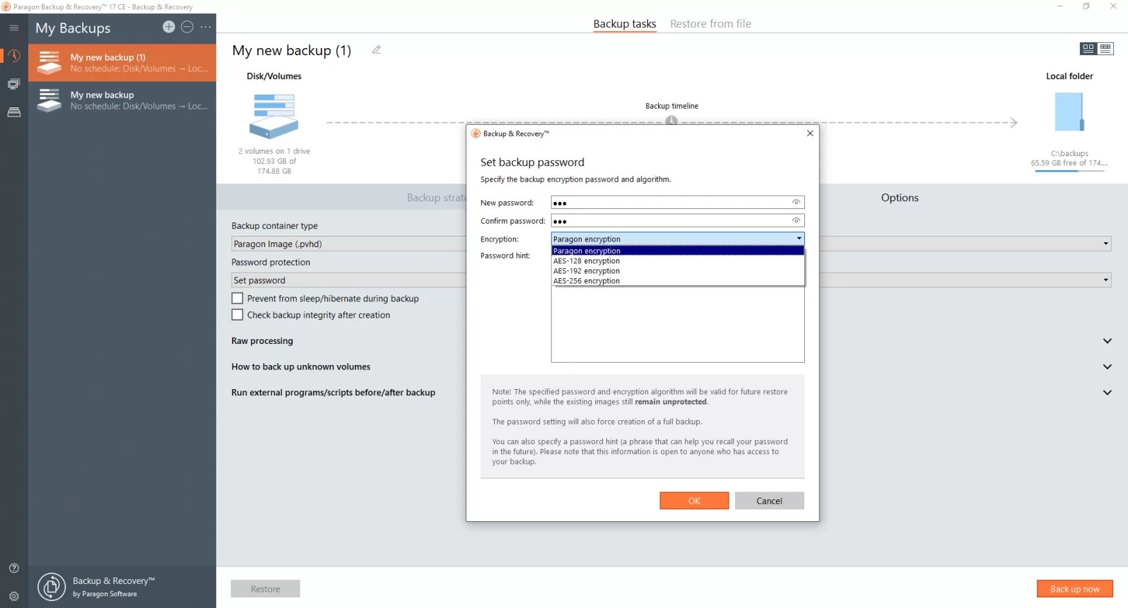 Paragon Backup Recovery