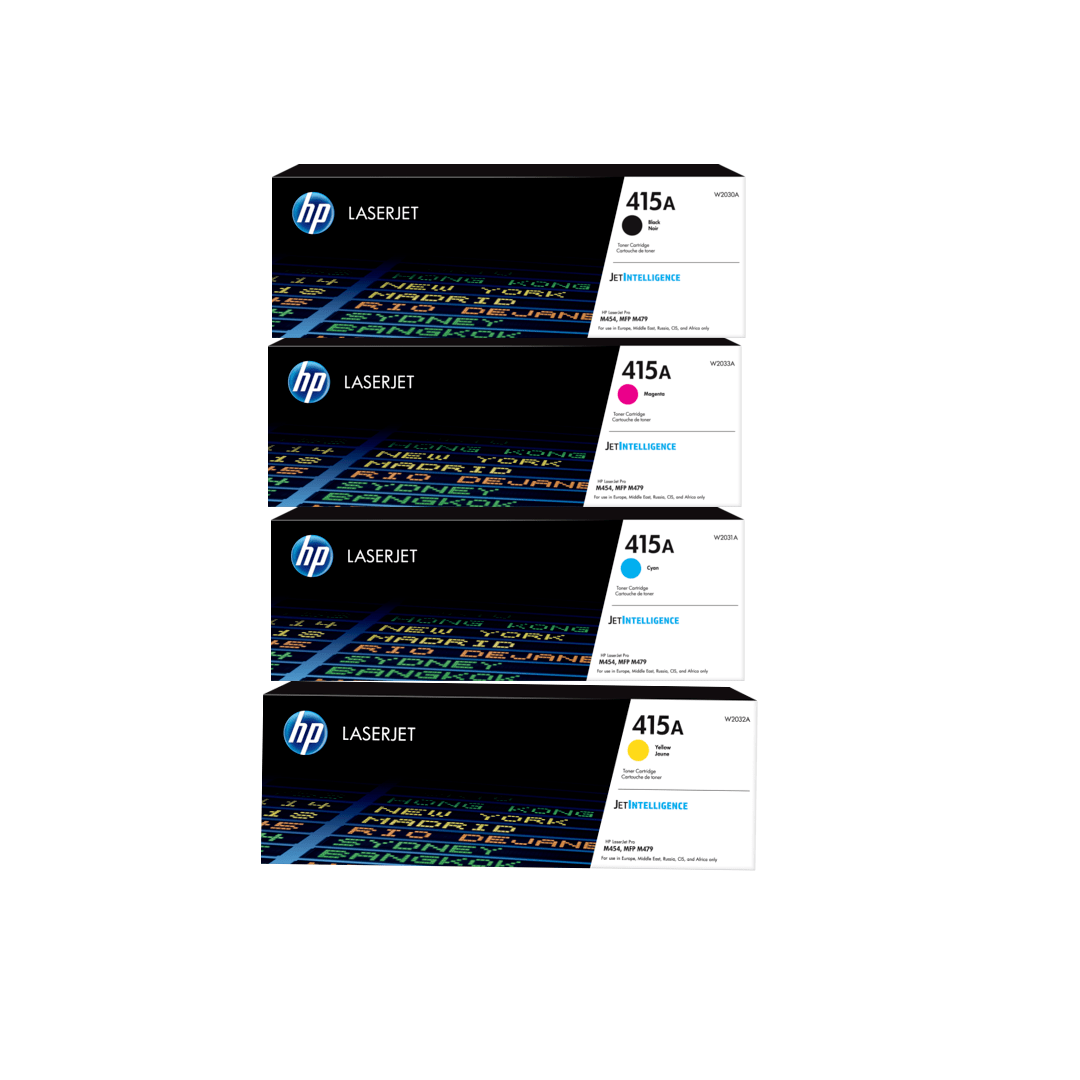 HP 415A Original LaserJet Toner Full Set Paragon Computer