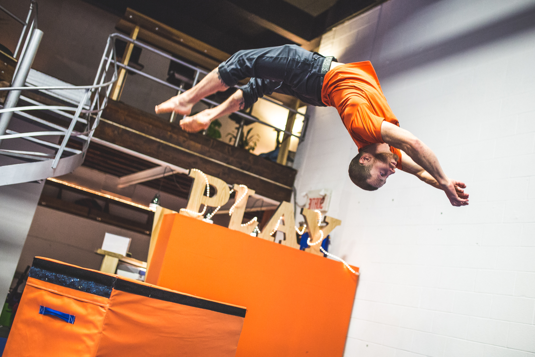 Paragym Classes in Montreal of Gymnastics, Parkour, Acrobatics
