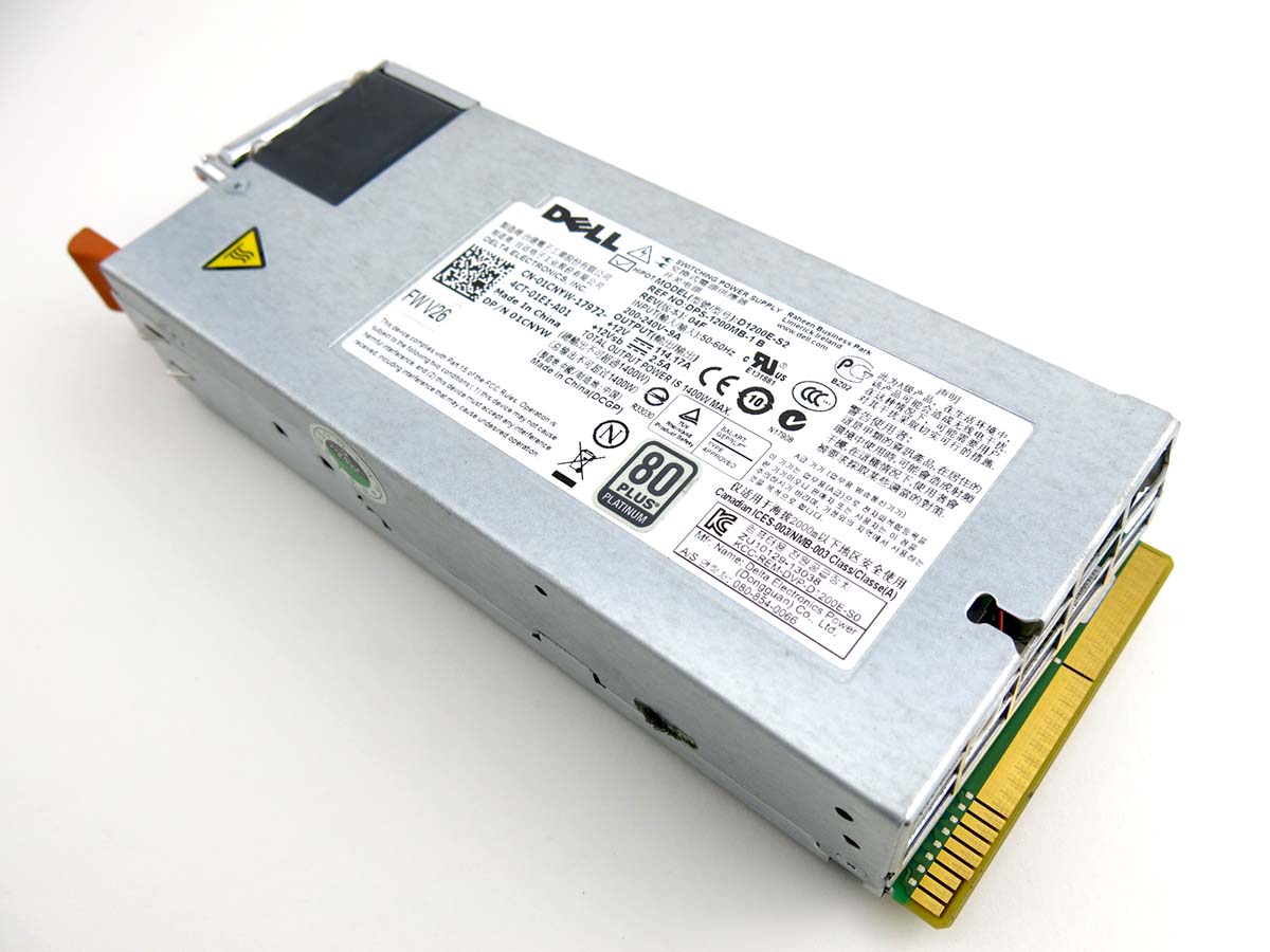 Dell 1400 watt Platinum 94 Server Power Supply Parallel Miner