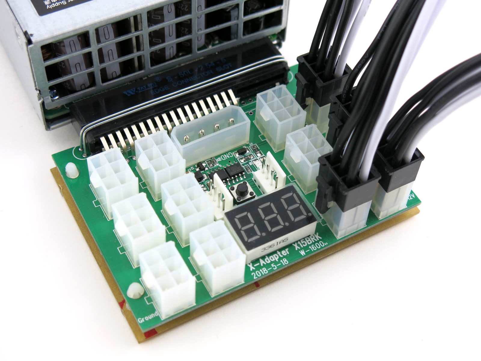 Dell PowerEdge Power Supply 12 Port Chain Sync Breakout Board Kit