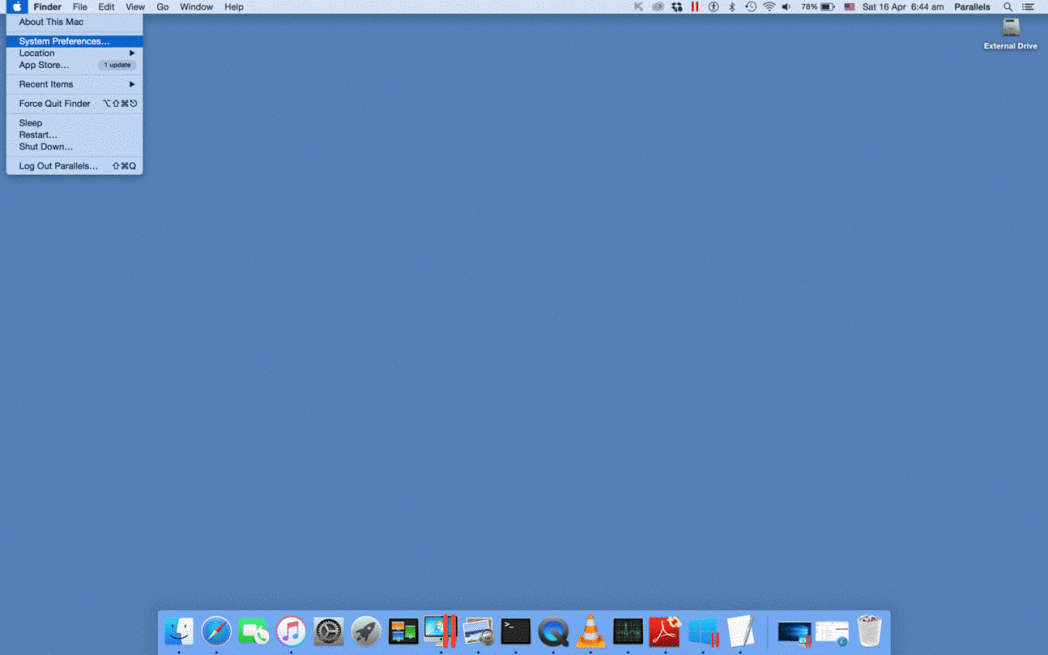 Mac parallels windows 10 taskbar blue circle loptesql