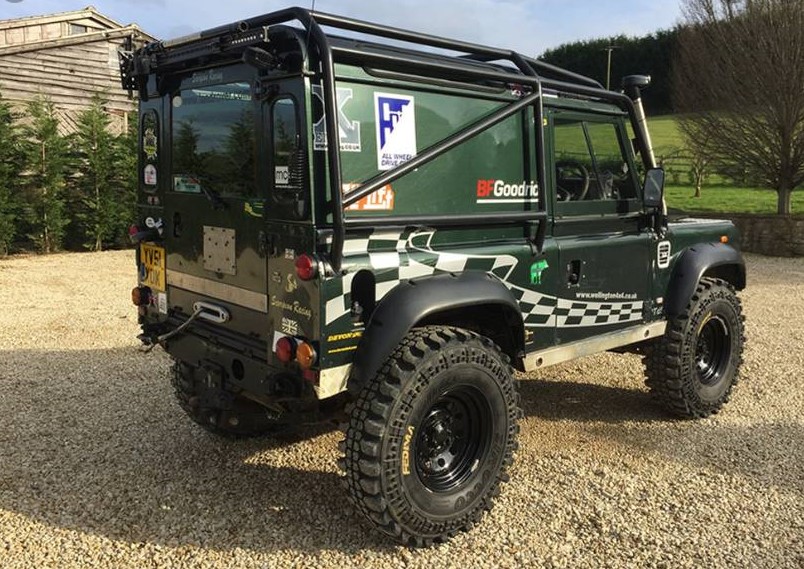 Land Rover Defender 90 Roll Cage Exterior Paramount Performance