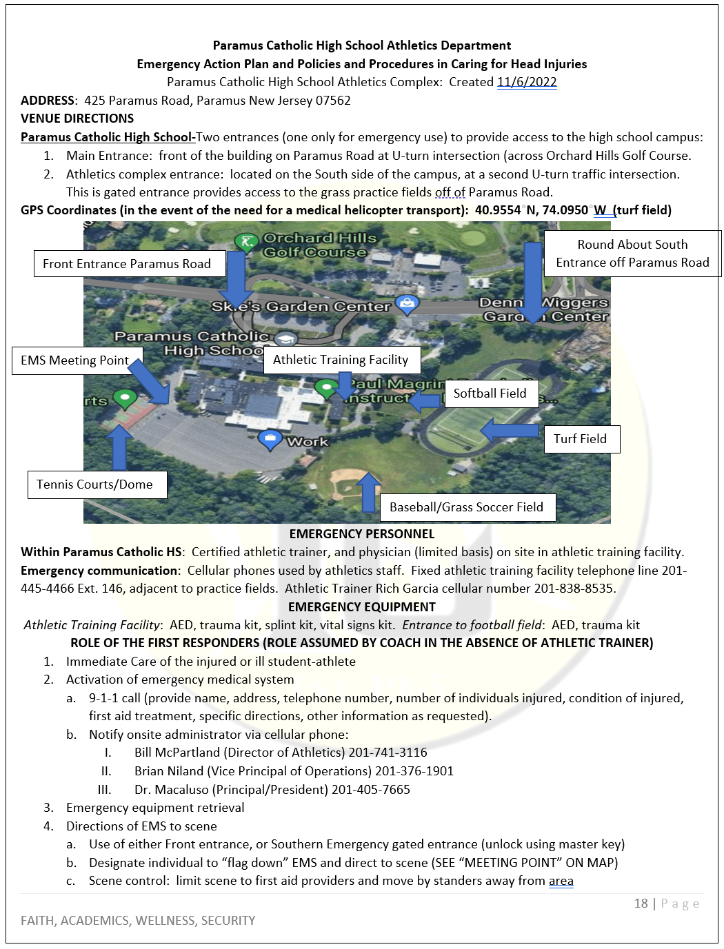 Coach's Acknowledgement of Athletic Trainer/Coach Communication and