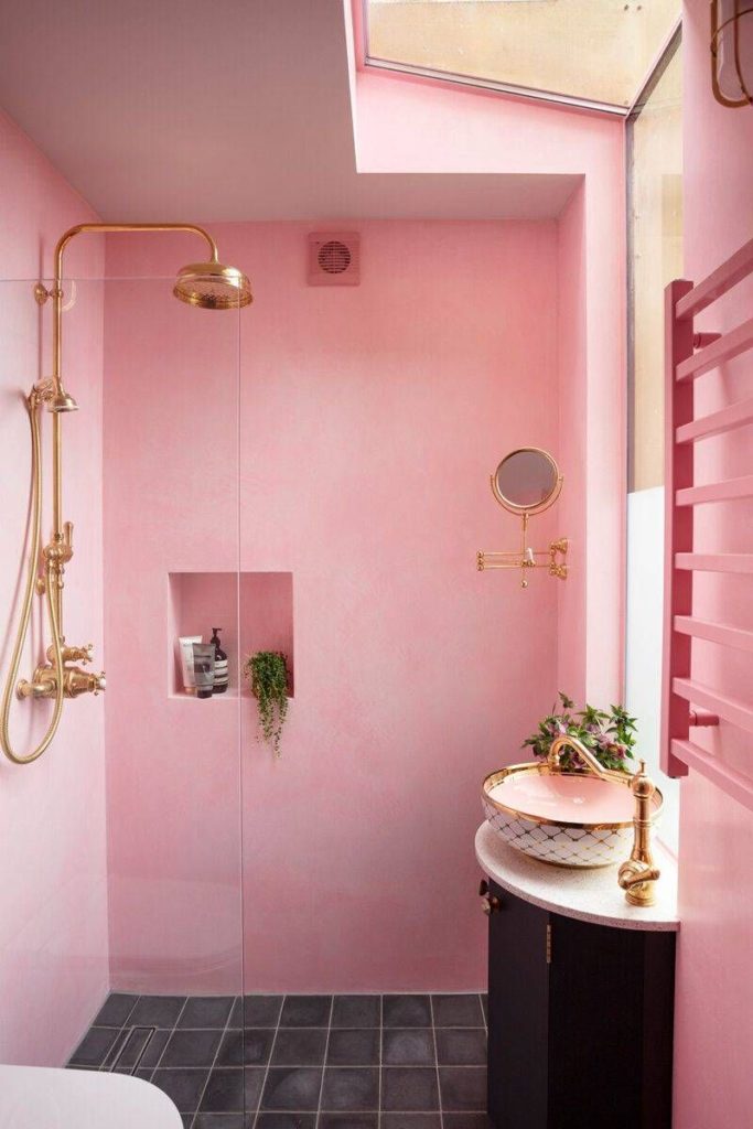 Las mejores ideas para decorar el baño color de rosa WomanTime