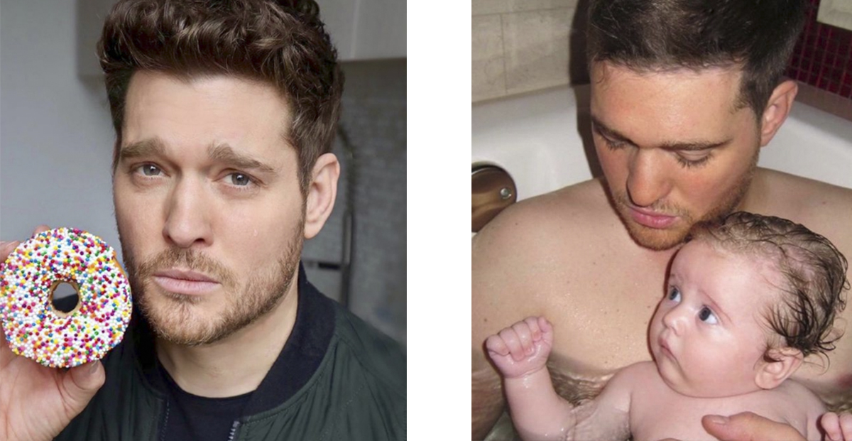 La emotiva felicitación de Michael Bublé a su hijo Noah en su