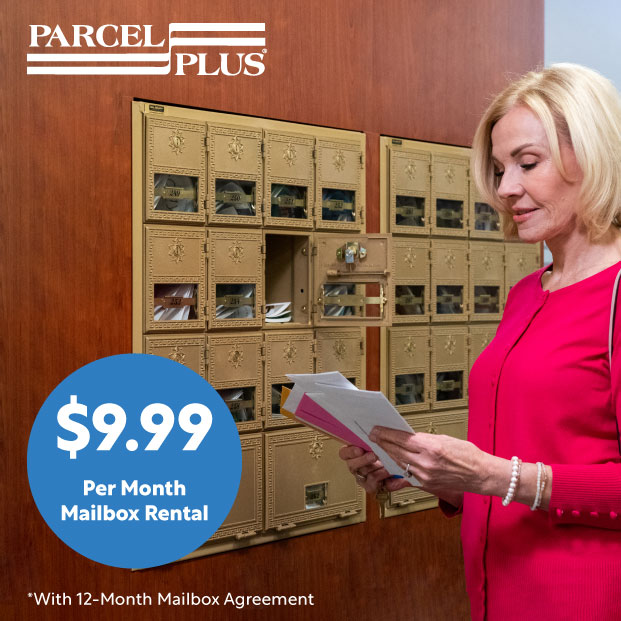 Private Mailbox Rental in Sugar Land, TX Parcel Plus
