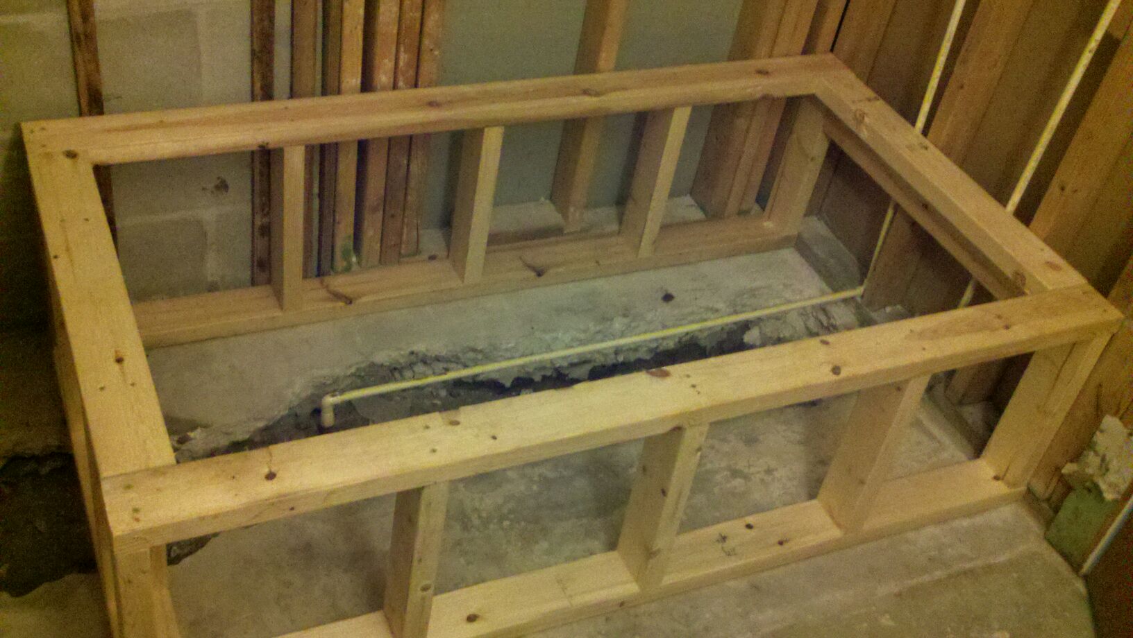 How To Build A Bathtub Frame Mixnew15