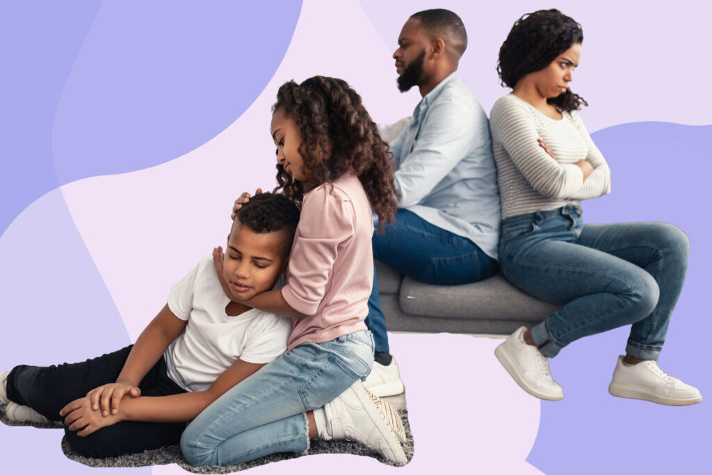 What Happens When Parents Fighting In Front Of Kids