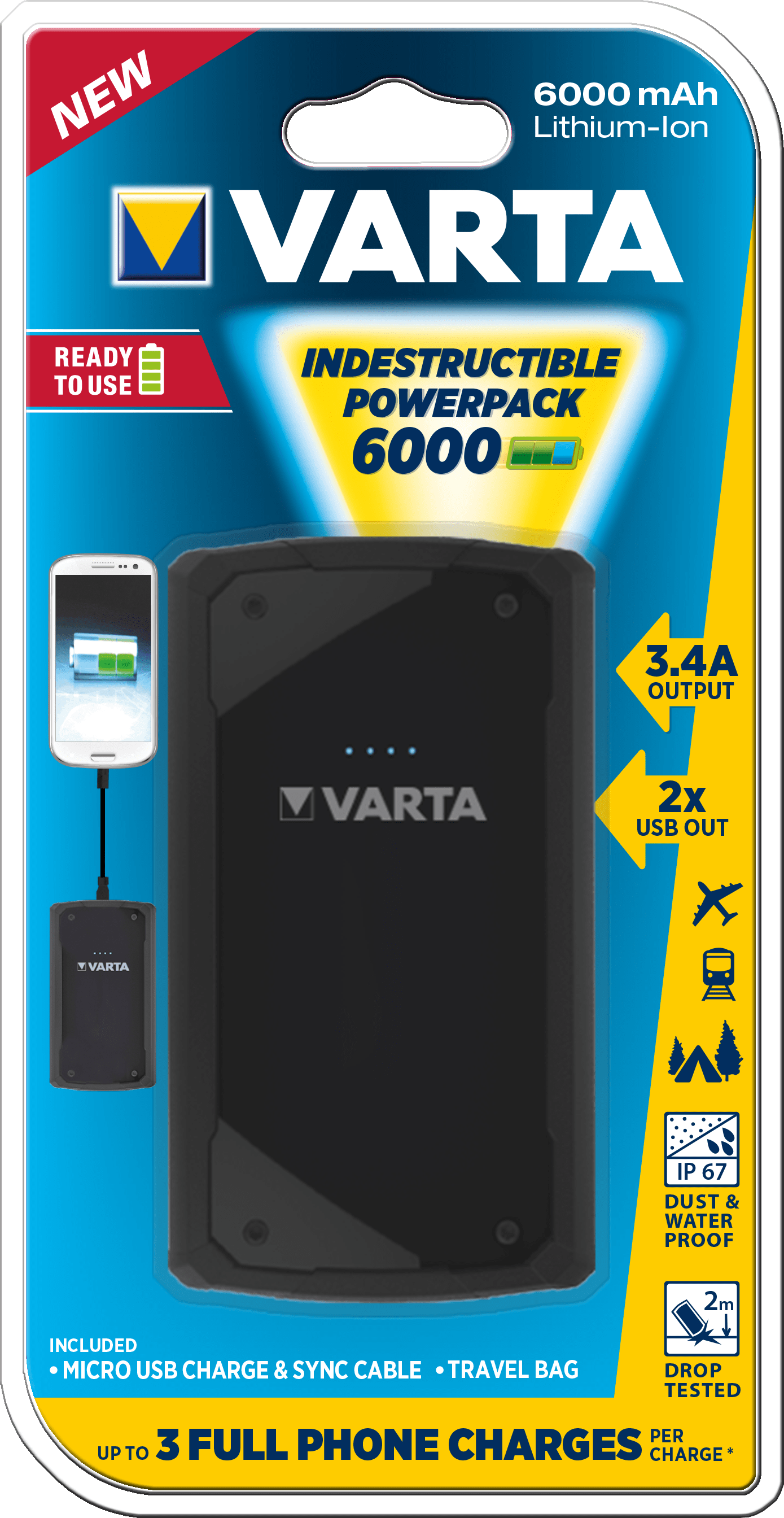 VARTA Indestructible Powerpack Parenting Without Tears