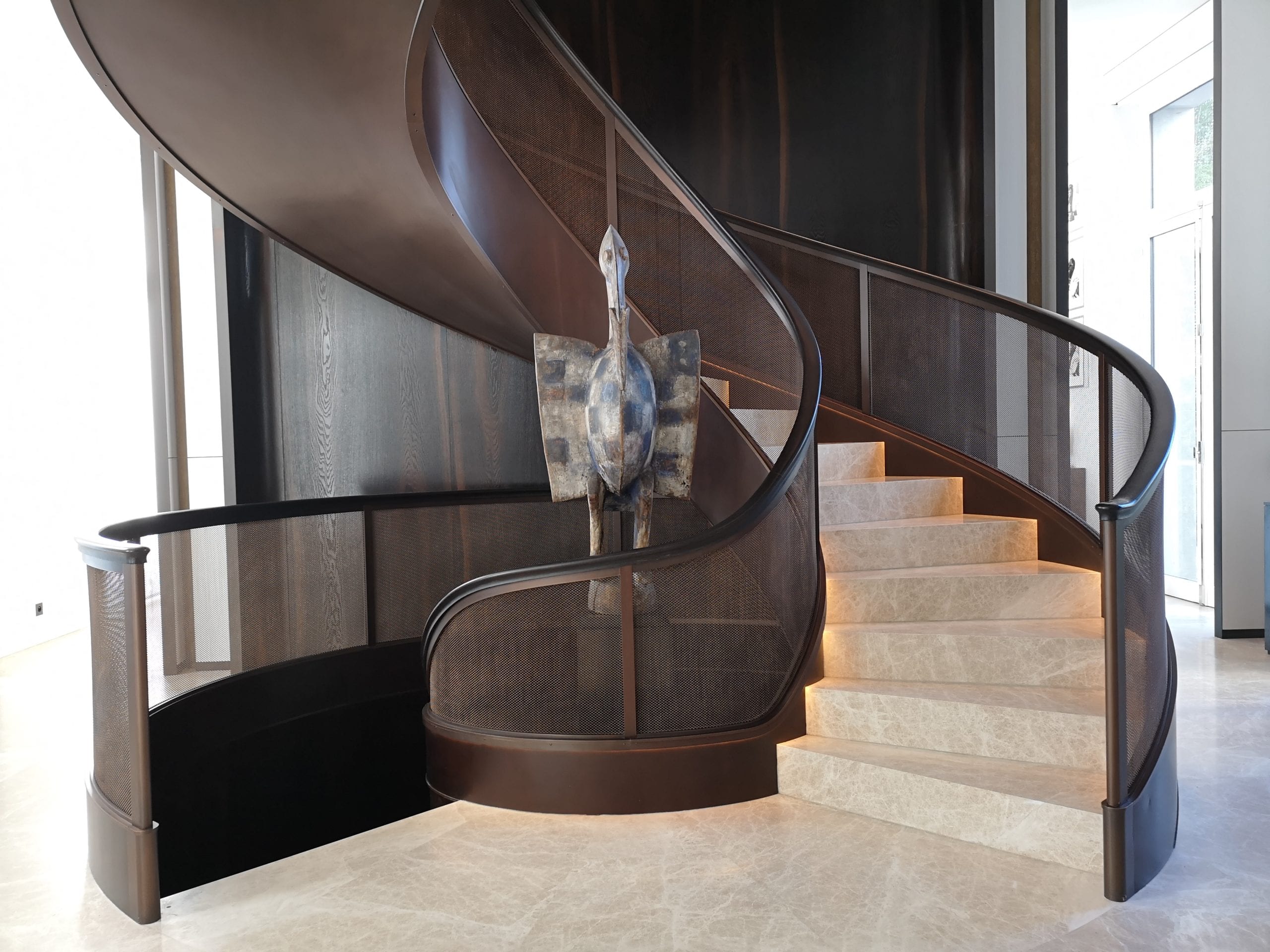 Bronze Staircase Liaigre ParExcellence New York