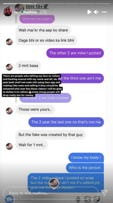 Model & TV Host Mathira Becomes Latest Victim Of 'Leaked Explicit Videos'